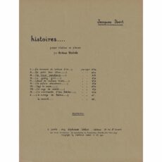 Ibert -- Le vieux mendiant, from Histoires for Violin and Piano