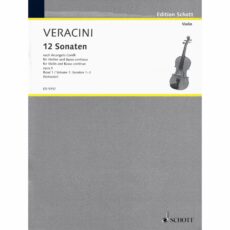 Corelli/Veracini -- 12 Sonatas, Op. 5, Vols. 1-4 for Violin and Basso Continuo