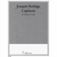 Rodrigo -- Capriccio for Solo Violin