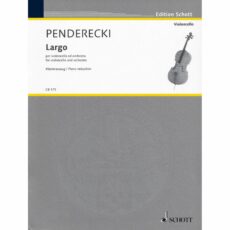 Penderecki -- Largo for Cello and Piano