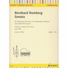Romberg -- Sonata in E Minor, Op. 38 No. 1 for Cello and Piano