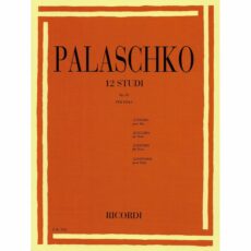 Palaschko -- 12 Studies, Op. 62 for Viola