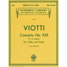 Viotti -- Concerto No. 22 in A Minor for Violin and Piano