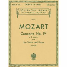 Mozart -- Concerto No. 4 in D Major, K. 218 for Violin and Piano