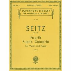 Seitz -- Fourth Pupil's Concerto for Violin and Piano