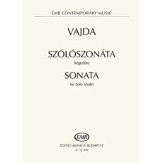 Vajda -- Sonata for Solo Violin, Viola, or Cello
