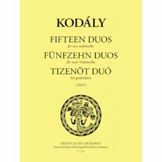 Kodaly -- Fifteen Duos for Two Cellos