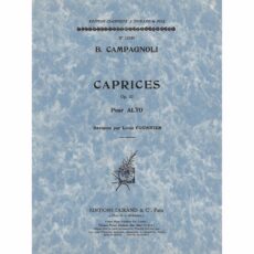 Campagnoli -- Caprices, Op. 22 for Viola