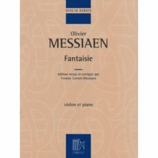 Messiaen -- Fantaisie for Violin and Piano