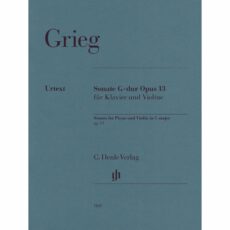 Grieg -- Sonata in G Major, Op. 13 for Violin and Piano
