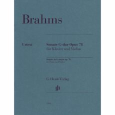 Brahms -- Sonata in G Major, Op. 78 for Violin and Piano