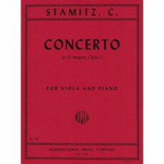 Stamitz -- Concerto in D Major, Op. 1 for Viola and Piano