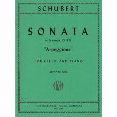 Schubert -- Sonata in A Minor, D. 821 "Arpeggione" for Cello and Piano
