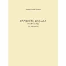 Thomas -- Capricious Toccata (Dandelion Sky) for Solo Viola