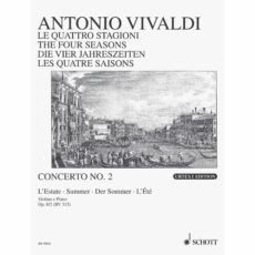 Vivaldi -- Summer from The Four Seasons for Violin and Piano