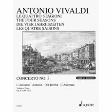 Vivaldi -- Autumn from The Four Seasons for Violin and Piano