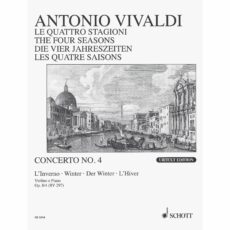 Vivaldi -- Winter from The Four Seasons for Violin and Piano