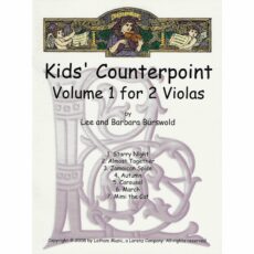 Kids' Counterpoint, Vols. 1-2 for Two Violas