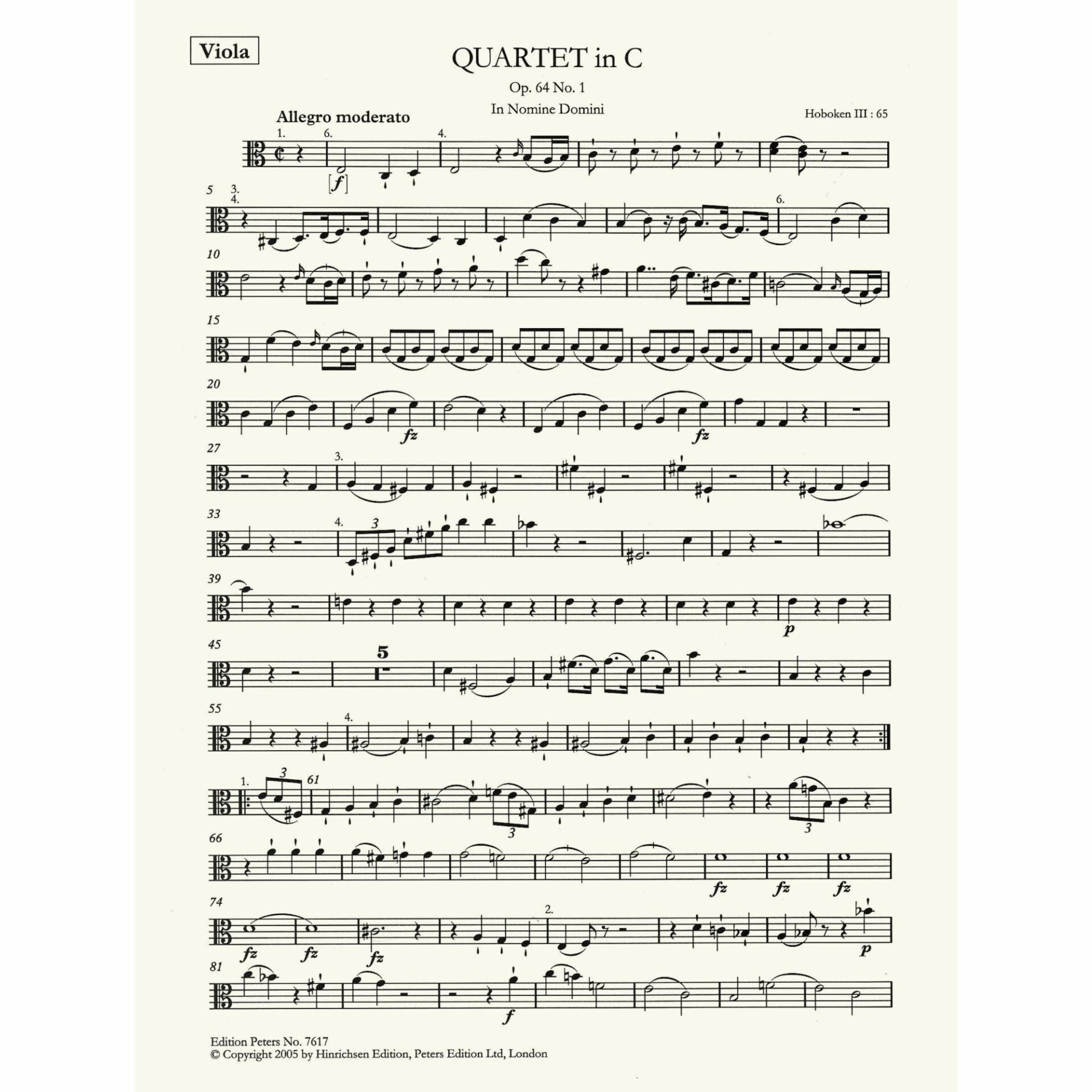 Haydn -- 6 String Quartets, Op. 64 - Image 4