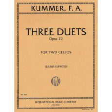 Kummer -- Three Duets, Op. 22 for Two Cellos