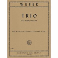 Weber -- Piano Trio in G Minor, Op. 63