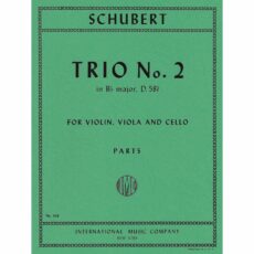 Schubert -- Trio No. 2 in B-flat Major, D. 581 for Violin, Viola, and Cello