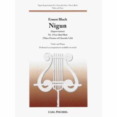 Bloch -- Nigun, No. 2 from Baal Shem for Violin and Piano
