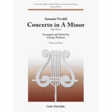 Vivaldi -- Concerto in A Minor, Op. 3, No. 6 for Violin and Piano