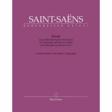 Saint-Saens -- Sonata in D Major for Cello and Piano