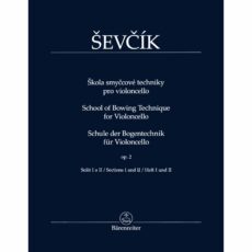 Sevcik -- School of Bowing Technique, Op. 2, Sections I-VI for Cello