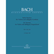 Bach -- Six Sonatas, BWV 1014-1019 for Violin and Piano