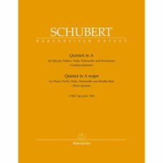 Schubert -- Piano Quintet in A Major, D. 667 (The Trout)