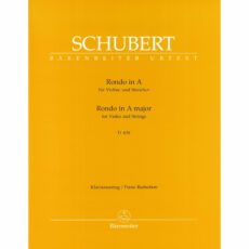 Schubert -- Rondo in A Major, D. 438 for Violin and Piano
