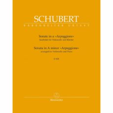 Schubert -- Sonata in A Minor, D. 821 "Arpeggione" for Cello and Piano