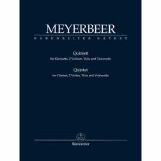 Meyerbeer - Clarinet Quintet