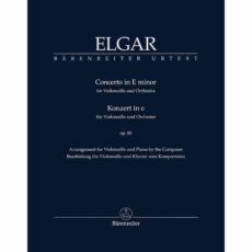 Elgar -- Concerto in E Minor, Op. 85 for Cello and Piano