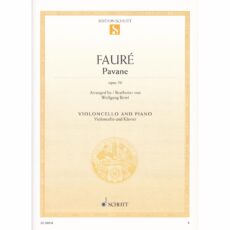 Faure -- Pavane, Op. 50 for Cello and Piano