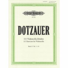 Dotzauer -- 113 Exercises, Vols. I-IV for Cello