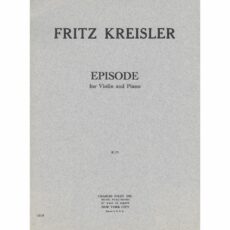 Kreisler -- Episode for Violin and Piano