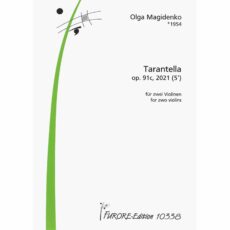 Magidenko -- Tarantella, Op. 91a for Two Violins