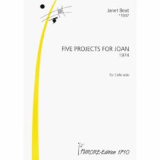 Beat -- Five Projects for Joan for Solo Cello
