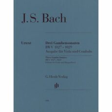 Bach -- Three Gamba Sonatas, BWV 1027-29 for Viola and Piano