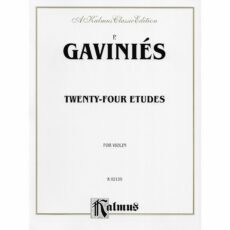 Gavinies -- Twenty-Four Etudes for Violin