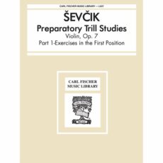 Sevcik -- Preparatory Trill Studies for Violin, Op. 7, Part 1 for Violin