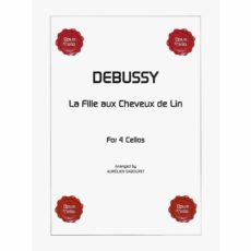 Debussy -- La Fille aux Cheveux de Lin for Four Cellos