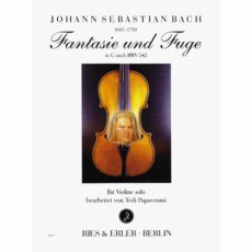 Bach -- Fantasy & Fuge in G Minor, after BWV 542 for Solo Violin