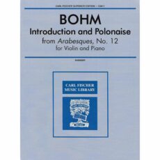 Bohm -- Introduction and Polonaise for Violin and Piano