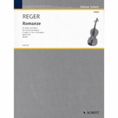 Reger -- Romance in G Major, WoO II/10 for Violin and Piano