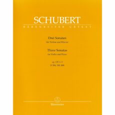 Schubert -- Three Sonatas, Op. 137 for Violin and Piano