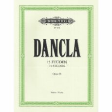 Dancla -- 15 Etudes, Op. 68 for Two Violins